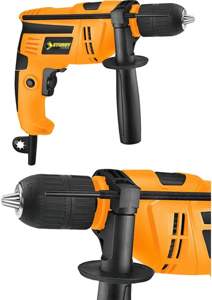 Japon Techno Hummer Drill 3020 V 35.000 Rpm Sjs Metal Sanzıman Darbeli 13MM Devir Ayarlı Matkap