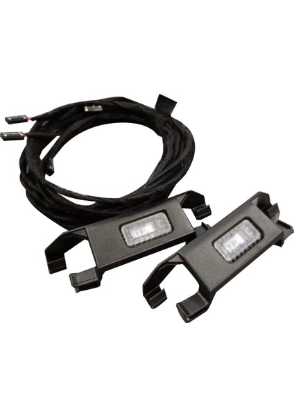 12 V LED Araba Arka Ayak Pit Lambası Jetta Id.4 Tayron T-Roc Talagon T-Cross Tiguan Mk2 2GD947307 5TD947409 2GD947409 (Yurt Dışından)