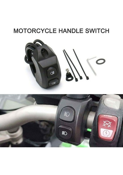Motosiklet Kolu Sis Lambası Anahtarı Kontrol Düğmesi -Bmw R1200GS R1250GS Adv Lc F850GS F750GS R 1200 Gs B (Yurt Dışından)