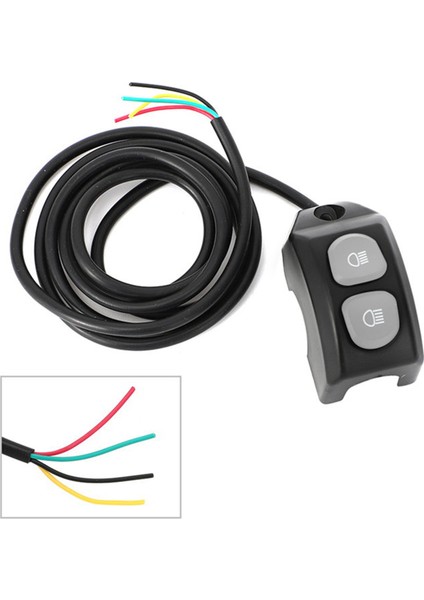 Motosiklet Kolu Sis Lambası Anahtarı Kontrol Düğmesi -Bmw R1200GS R1250GS Adv Lc F850GS F750GS R 1200 Gs B (Yurt Dışından)