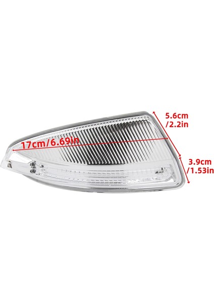 Sol Yan Dikiz Aynası Dönüş Sinyal Işığı Mercedes-Benz Için W164 W204 W639 ML300 ML320 ML500 C250 C300 C350 (Yurt Dışından) indirimleri