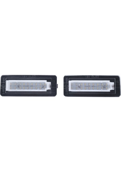 Mercedes-Benz Smart Fortwo W450 W451 W453 Için 2x Araba LED Plaka Plaka Işığı (Yurt Dışından)