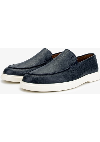 Erkek Hakiki Deri Lacivert Loafer Ayakkabı 233 5220 Erk Ayk Y25 Lacı Fltr fırsatları