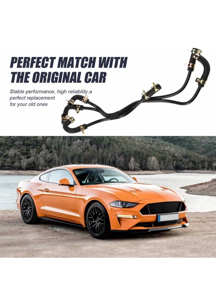 Araba Turboşarj Hortumu Braket Montajları FR3Z-9S468-A Ford Mustang Zg 2015-2021 Vakum Kablo Demeti Turbo FR3Z9S468AVX (Yurt Dışından)