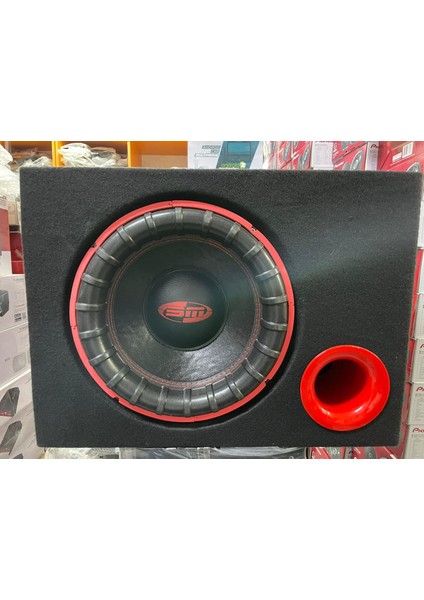 Bm AUDİO-1400W MAX-300W Rms-Kaliteli Kabinli 30CM Bass Woofer