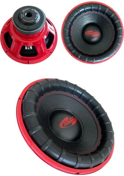 Bm AUDİO-1400W MAX-300W Rms-Kaliteli Kabinli 30CM Bass Woofer