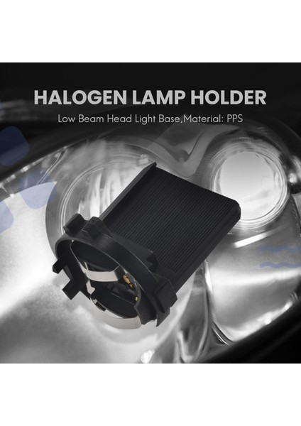 Halojen Lamba Tutucu Düşük Huzmeli Far Işık Bazı Golf 6 Mk6 7 Mk7 Tiguan Touran Sharan Scirocco R Gts 5K0941109 (Yurt Dışından) fiyatları