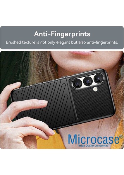 Samsung Galaxy S25 Plus ile Uyumlu Thunder Serisi Darbeye Dayanıklı Silikon Kılıf -AL3421 fırsatları