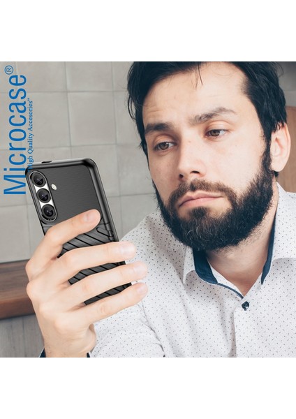 Samsung Galaxy S25 Plus ile Uyumlu Thunder Serisi Darbeye Dayanıklı Silikon Kılıf -AL3421 indirimleri