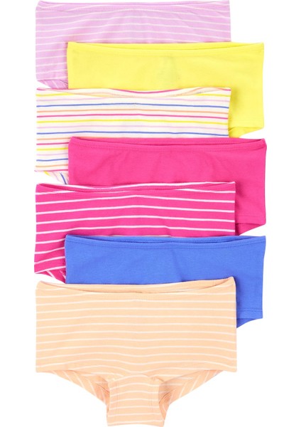 Kız Çocuk Çocuk Külot Set 7'li Paket