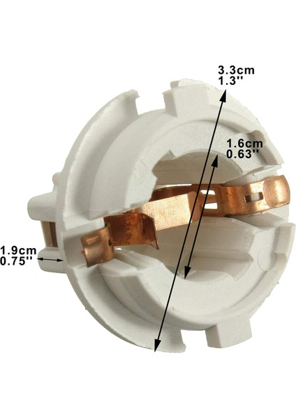 10 Adet Araba Arka Stop Lambası Ampul Soket Tutucu 63216943036 Bmw 7 Serisi X3 X5 E53 E38 E65 E70 E83 F25 2000-2016 (Yurt Dışından)