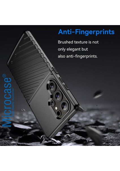 Samsung Galaxy S25 Ultra ile Uyumlu Thunder Serisi Darbeye Dayanıklı Silikon Kılıf -AL3421 modelleri