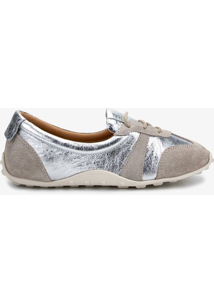 Kadın Hakiki Deri Sneakers & Spor Ayakkabı 51 71351 Bn Ayk Y25 Tas Suet/lame