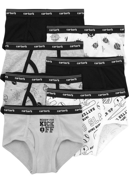 Erkek Çocuk Çocuk Külot Set 7'li Paket