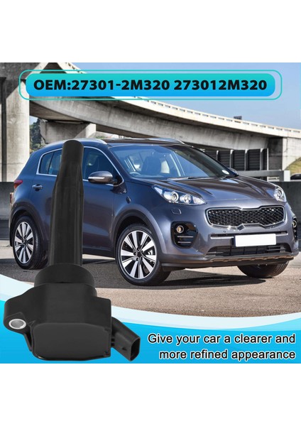 Ateşleme Bobini Yüksek Voltaj Paketi 27301-2M320 273012M320 Hyundai Tucson Sonata Elantra IX25 Kia Sportage Için (Yurt Dışından)