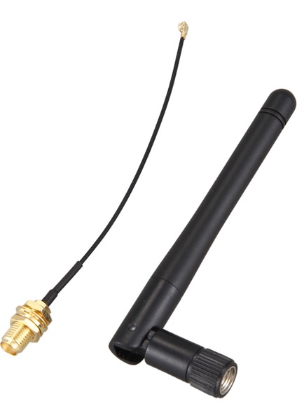 433 Mhz Anten 3dbi Gsm Rp-Sma Fiş Kauçuk Su Geçirmez Lorawan Anten + Ipx - Sma Küçük Kablo Uzatma (Yurt Dışından)