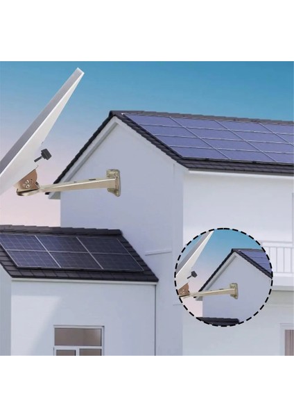 Starlink Mini Montaj Kiti Tavan Rafı Montajı Için ZY-86A Anten Duvar Braketi (Yurt Dışından)
