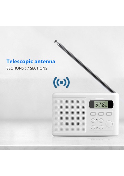 Fm Radyo Tv Için 98CM 38.5" 7 Bölüm Teleskopik Anten Değişimi (Yurt Dışından)