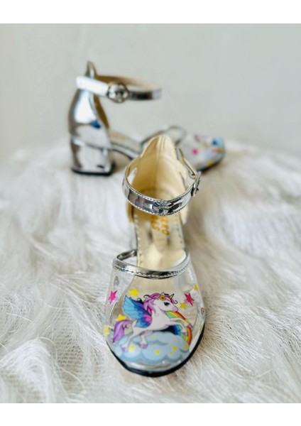 Ünicorn Baskılı Şeffaf Tupuklu Ayk fırsatları