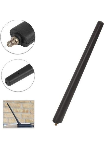 Kısa Anten Anten Direk Tipi 21 cm Tabanlı Radyo Antenleri 50540987 51910790 52019353 Fiat 500 2012-2023 Için (Yurt Dışından)