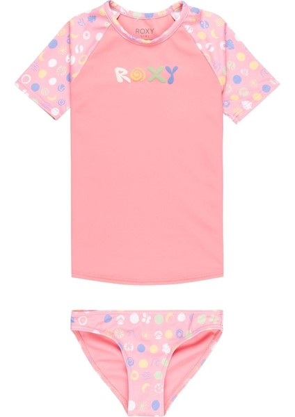 Roxy Dot Ss Lycra Set Kız Çocuk Lycra