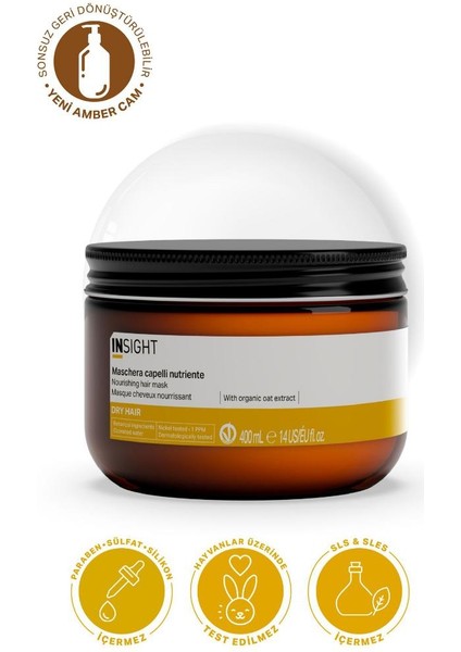Kuru Saçlara Maske 400 ml