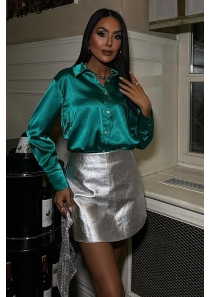 Premium Saten Gömlek 3438