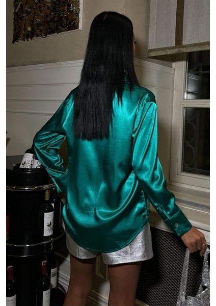 Premium Saten Gömlek 3438