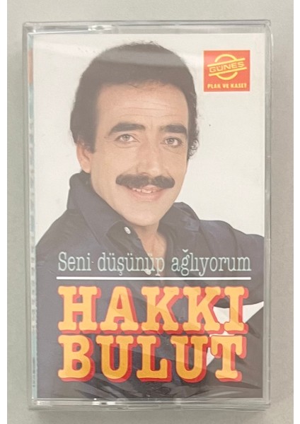 Hakkı Bulut Seni Düşünüp Ağlıyorum Kaset (Jelatininde Sıfır Orjnal Dönem Baskı Kaset)