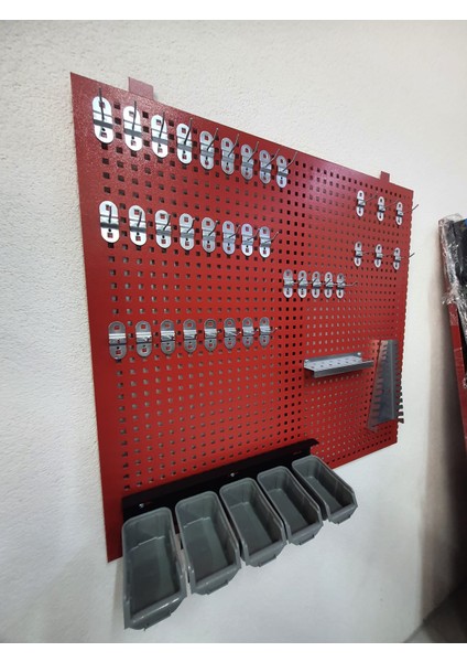 1 Metre Delikli Takım Asma Panosu (Avadanlıklı)