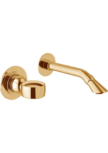 Italyan Webert Opera Ankastre Lavabo Bataryası Altın OA830606010