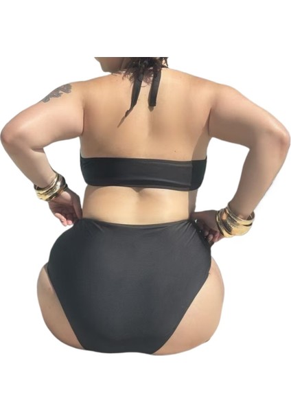Yaz Yeni Büyük Boy Mayo Kadın Push-Up Mayo Tek Parça Bikini Mayo Plaj Mayo Boyutu: 2xl Göğüs 117CM (Yurt Dışından)
