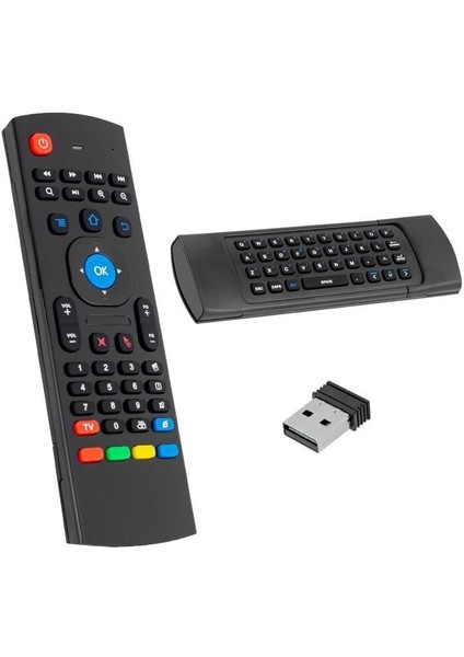 S9 Universal USB Air Mouse Android Uydu Televizyon Kumandası