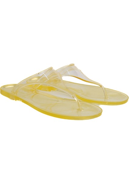 Bal Sarısı Jelly Parmak Arası Sandalet fiyatları