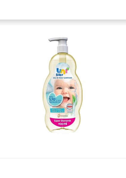 Unı Baby Sampuan Saç ve Vücut 900 ml