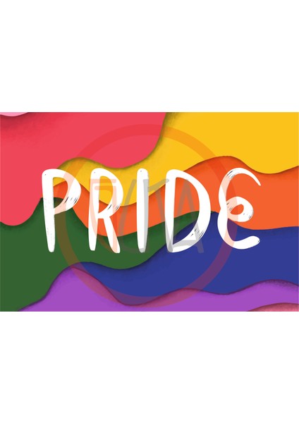 Lgbtq Gökkuşağı Pride Bayrağı Raşel 100X150