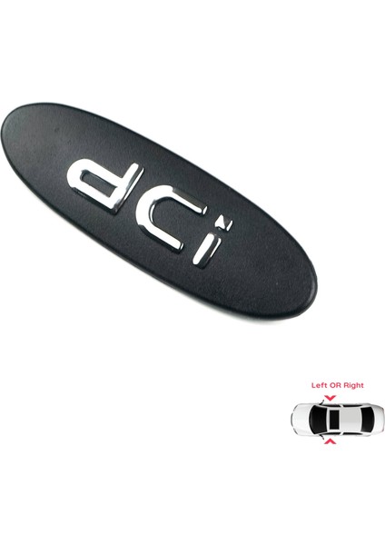 Renault Clio MK2 Kangoo MK1 1997-2009 8200083505 İçin Siyah dCi Sağ veya Sol Kapı Bandı Çıta Yazısı