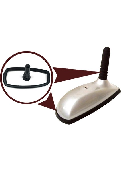 Mercedes W140 W210 S210 W168 W202 S202 2108270031 için Tavan GPS GSM Anten Kauçuk Conta Tamir Takımı fiyatları