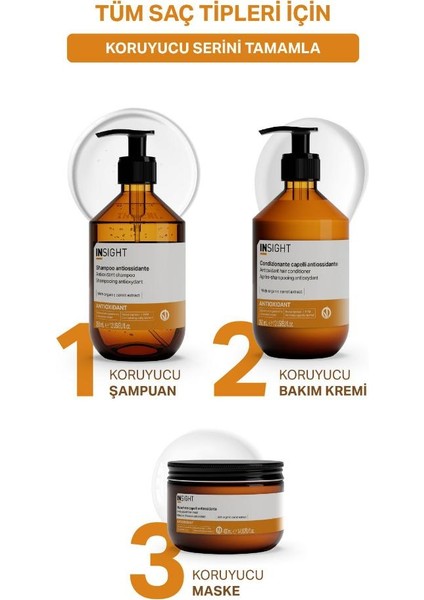 Zararlı Dış Etkenlere Karşı Antioksidan Yenileyici Maske 400 ml