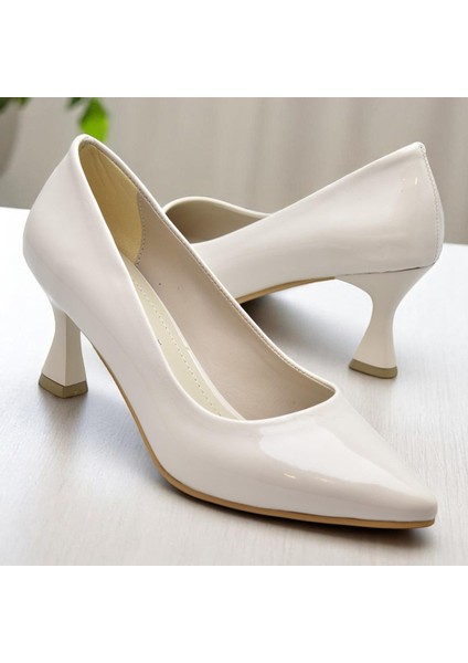 6508 7cm Kadın Topuklu Ayakkabı Stiletto Abiye Düğün Nişan Ayakkabısı
