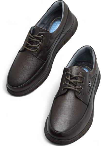 TAB202 Topuk Jelli Ortopedik Taban Hakiki Deri Erkek Ayakkabı Poli Hafif Taban fiyatları