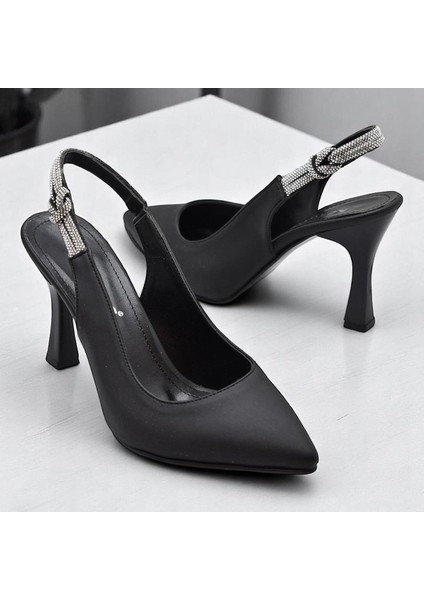 6509 9cm Kadın Topuklu Ayakkabı Stiletto Abiye Düğün Nişan Ayakkabısı