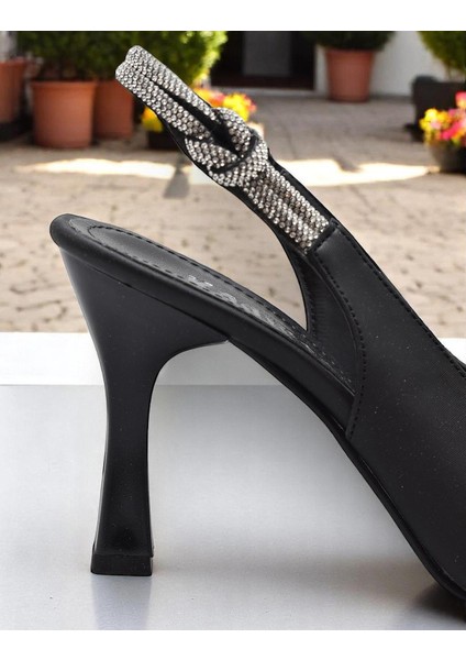 6509 9cm Kadın Topuklu Ayakkabı Stiletto Abiye Düğün Nişan Ayakkabısı