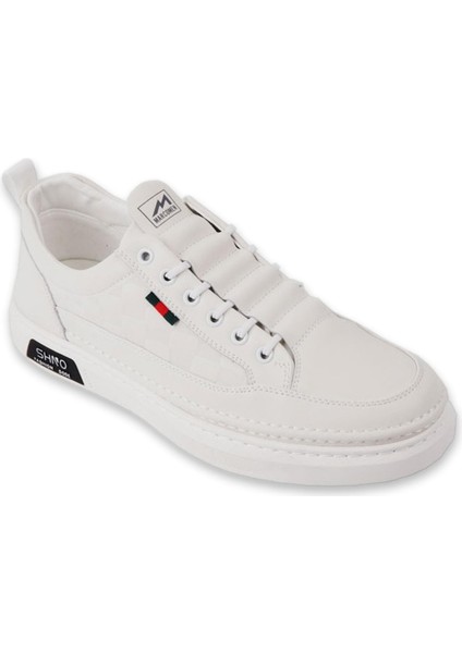 19039 Günlük Sneaker Beyaz Erkek Spor Ayakkabı