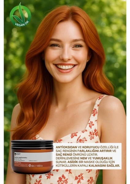 Boyalı Saçlar İçin Maske 400 ml