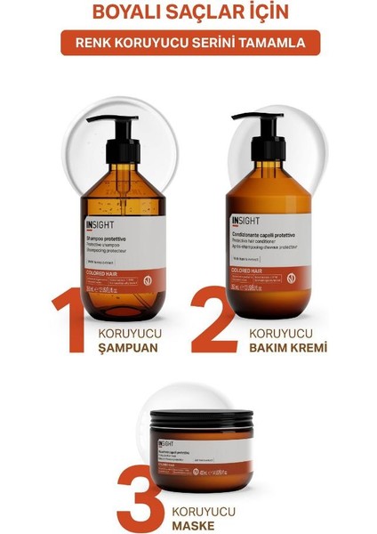 Boyalı Saçlar İçin Maske 400 ml