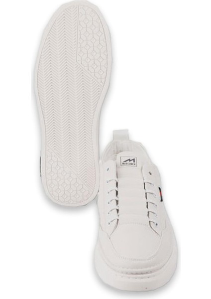 19039 Günlük Sneaker Beyaz Erkek Spor Ayakkabı