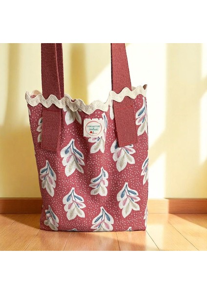 , Kadın Çanta, Kadın Omuz Çantaları, Çiçekli Çanta, Günlük Çanta, Kadın Handmade Çanta, El Yapımı Çanta
