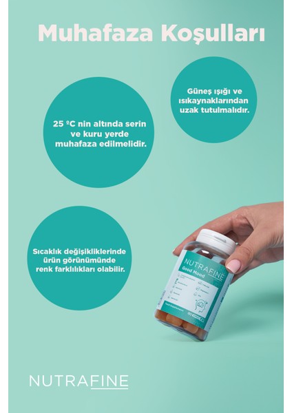 Good Mood Gummy, Duygu Durumu Destekleyici, 5-Htp & Rodiola Içerikli Vitamin Gummies