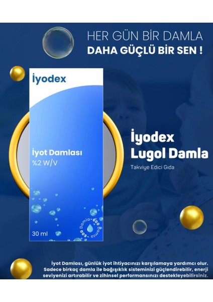 Iyodex %2 Iyot Damlası 2 Adet